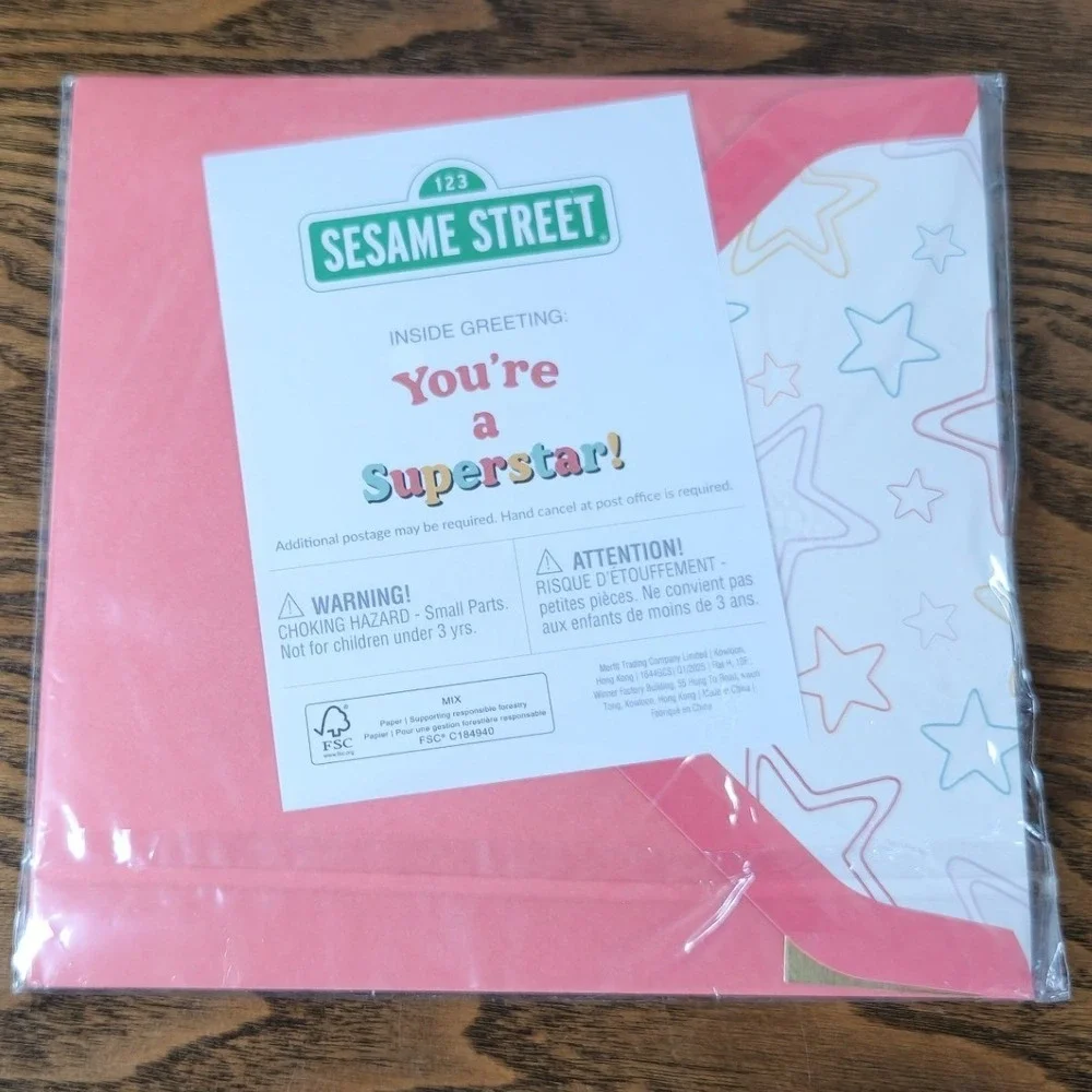 Sesame Street Elmo Congratulations Card You Got This! Superstar Greetings